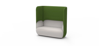 Двухместный диван с высокой спинкой  ST38.2.MR