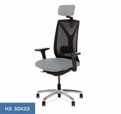 DION М Кресло,синх,1D,подг, ал DION MeshBl 870 1D alum headrest