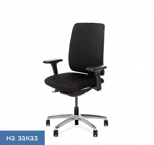 DION W Кресло, синх, 1D, алюм белый пластик DION W 870 1DW alum