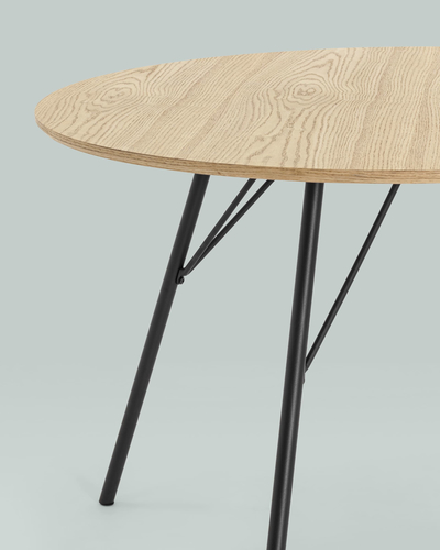 Стол обеденный Мемфис, 110, дуб, (двойной артикул) УТ000017314