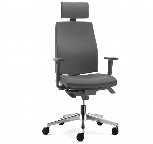 JOB Кресло перм, 2D, алюм,подг JOB 215 2D Alum MH headrest