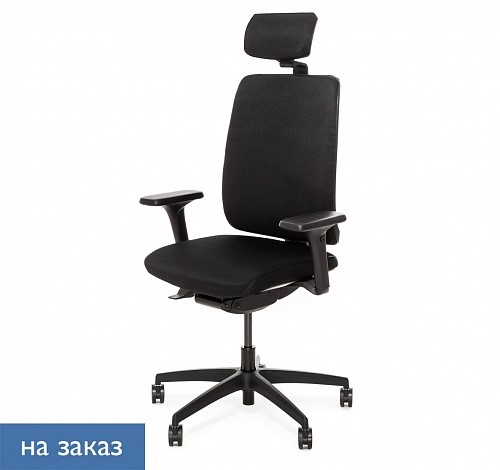 DION Кресло,синх, 1D,подг, чер DION 870 1D black headrest