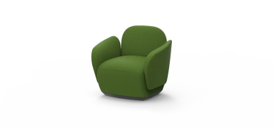 Одноместный диван с низкой спинкой  ST32.1.MR