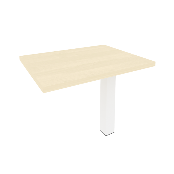 Брифинг-приставка для прямоугольного стола (опора LT-710 в комплекте) KB-4