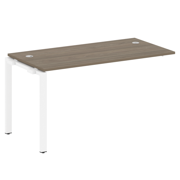 Проходной наборный элемент рабочей станции на П-образном м/к (проходная опора Б.ОСП-72, столешница, БП.ПРС-СП-1.3