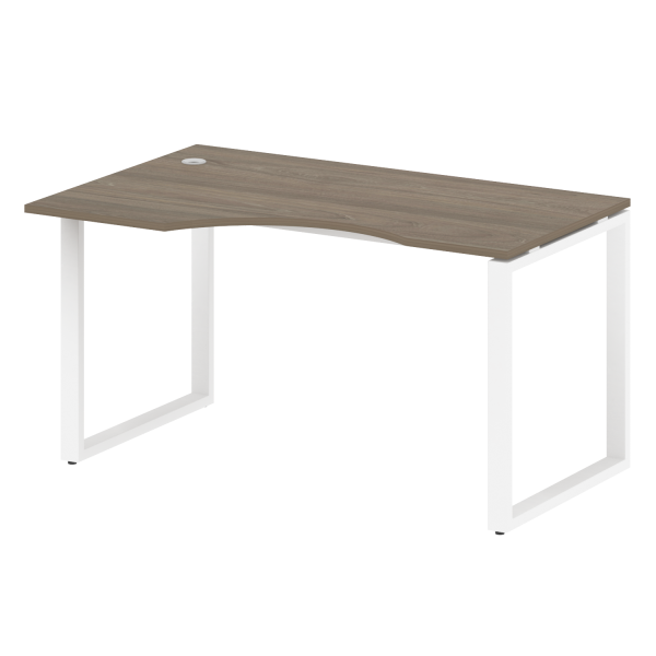 Стол криволинейный левый на О-образном м/к БО.СА-2 Л