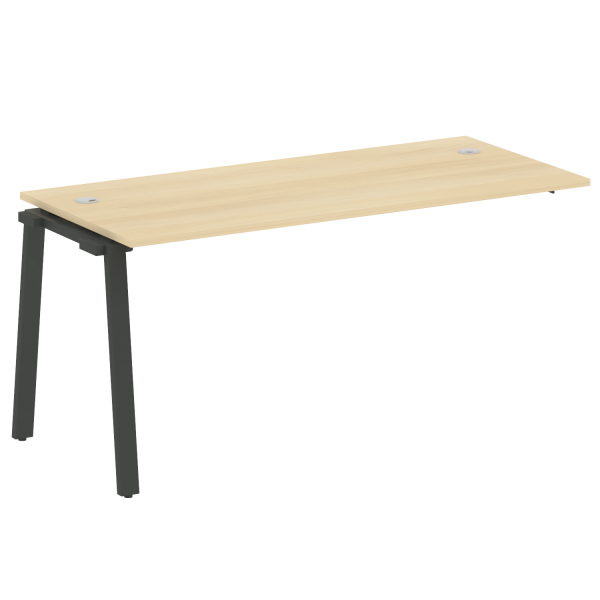 Проходной наборный элемент рабочей станции на А-образном м/к (проходная опора Б.ОСП-72, столешница, БА.ПРС-СП-1.4