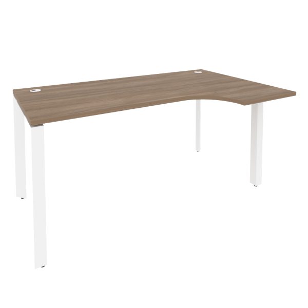 Стол эргономичный правый на П-образном м/к O.MP-SA-1R