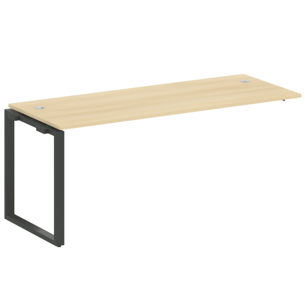 Проходной наборный элемент рабочей станции на О-образном м/к (проходная опора Б.ОСП-72, столешница, БО.ПРС-СП-1.5