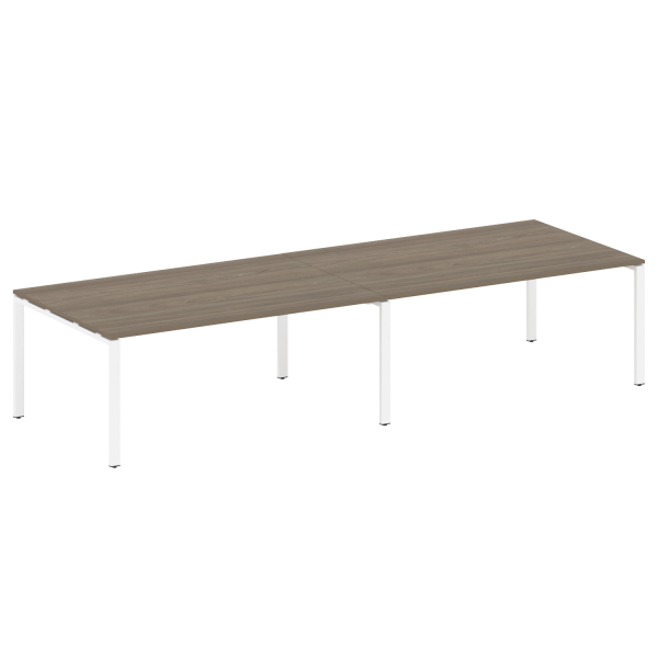 Переговорный стол (2 столешницы) на П-образном м/к БП.ПРГ-2.5