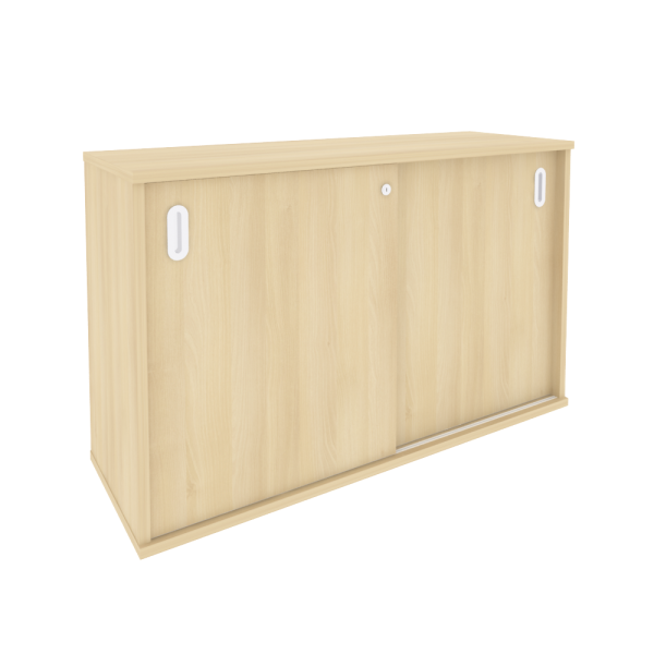 Шкаф-купе низкий (наполнение - полки) Л.ШК-3.1