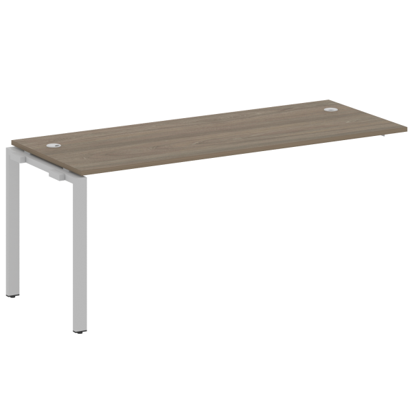 Проходной наборный элемент рабочей станции на П-образном м/к (проходная опора Б.ОСП-72, столешница, БП.ПРС-СП-1.5