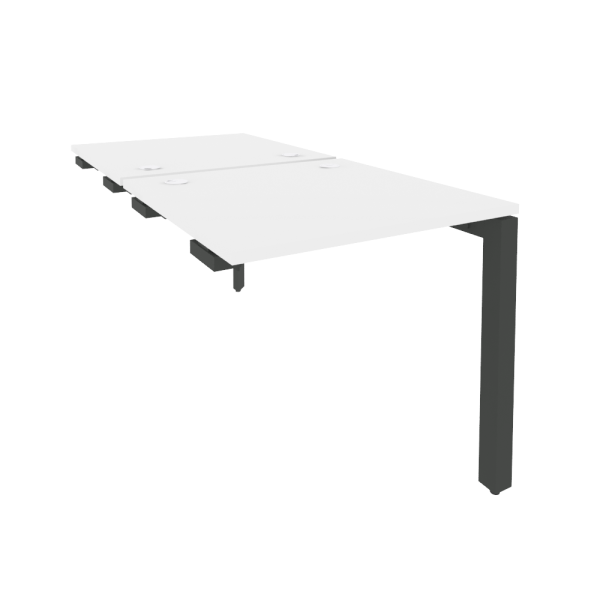 Стол-приставка двойной на П-образном м/к к опорным элем. O.MP-D.SPR-0.8
