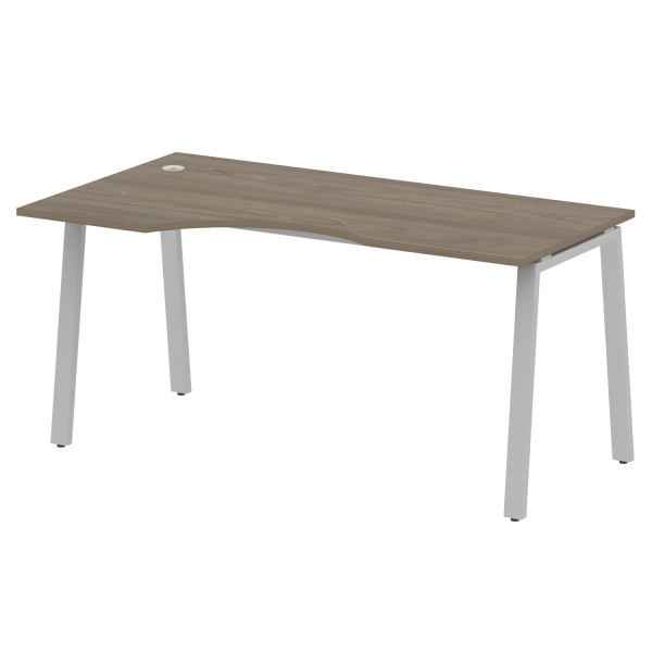 Стол криволинейный левый на А-образном м/к БА.СА-1 Л