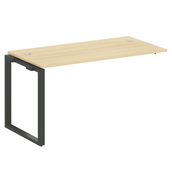 Проходной наборный элемент рабочей станции на О-образном м/к (проходная опора Б.ОСП-72, столешница, БО.ПРС-СП-1.3