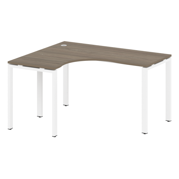 Стол криволинейный левый на П-образном м/к БП.СА-3 Л
