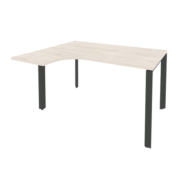Стол эргономичный левый на П-образном м/к O.MP-SA-3L