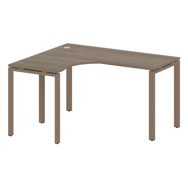 Стол криволинейный левый на П-образном м/к БП.СА-3 Л