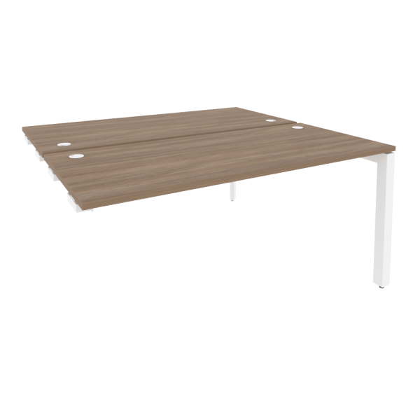 Стол-приставка двойной на П-образном м/к к опорным элем. O.MP-D.SPR-4.7