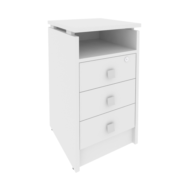 Тумба приставная (с замком) Л.ТП-4