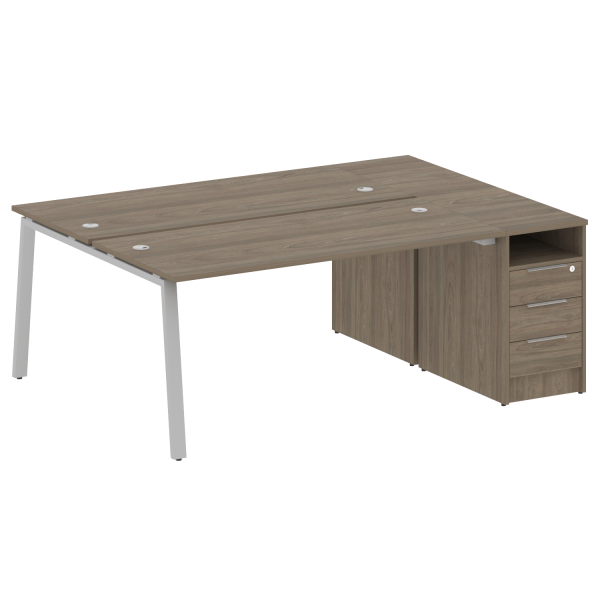 Рабочая станция на А-образном м/к с опорной тумбой БА.РС-СТП-2.4