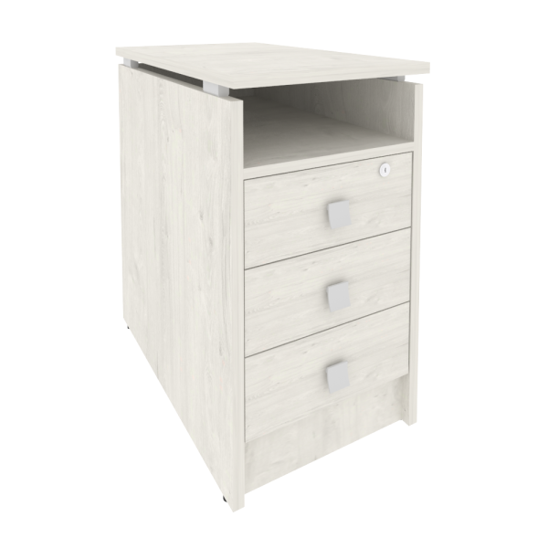 Тумба приставная (с замком) Л.ТП-4.2