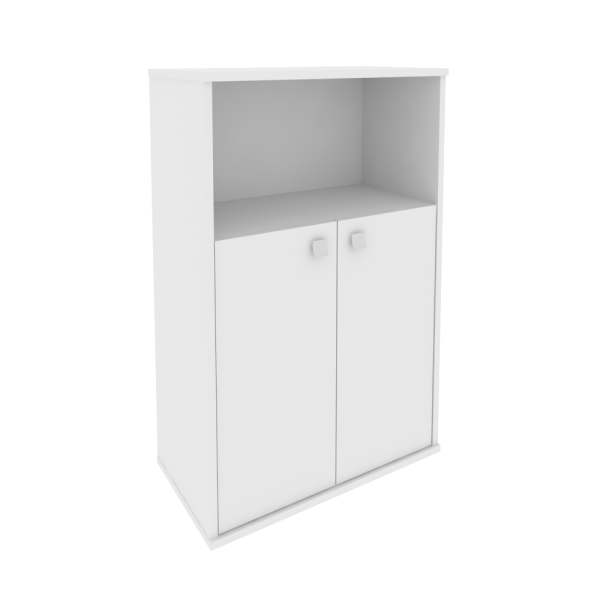 Шкаф средний широкий (2 низкие двери ЛДСП) Л.СТ-2.1