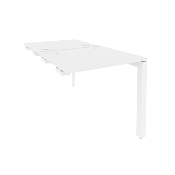 Стол-приставка двойной на П-образном м/к к опорным элем. O.MP-D.SPR-0.7