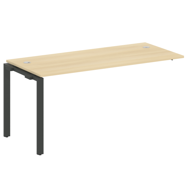 Проходной наборный элемент рабочей станции на П-образном м/к (проходная опора Б.ОСП-72, столешница, БП.ПРС-СП-1.4