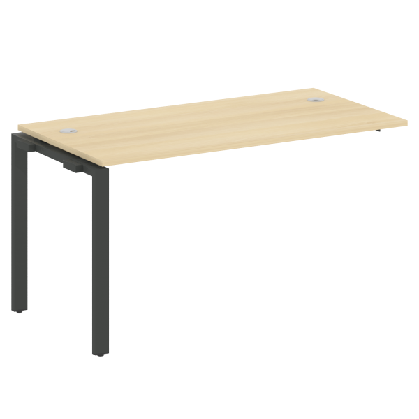 Проходной наборный элемент рабочей станции на П-образном м/к (проходная опора Б.ОСП-72, столешница, БП.ПРС-СП-1.3