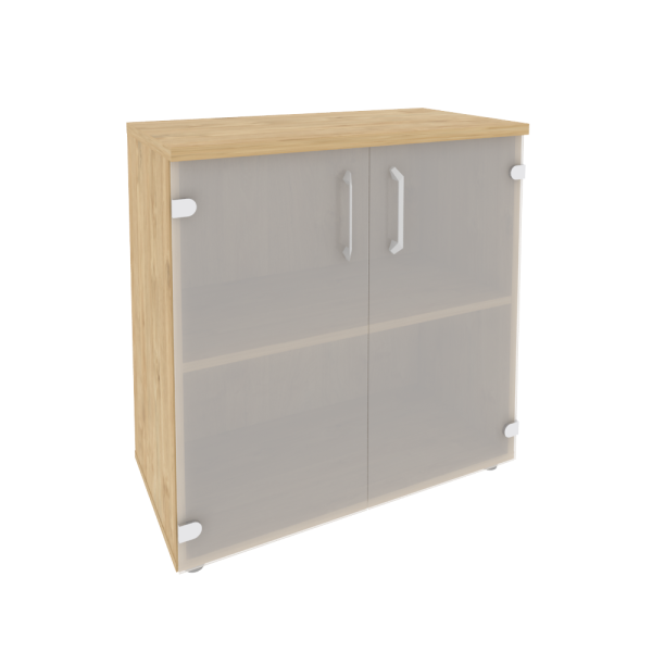 Шкаф низкий широкий (2 низких фасада стекло) O.ST-3.2