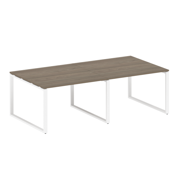 Переговорный стол (2 столешницы) на О-образном м/к БО.ПРГ-2.2