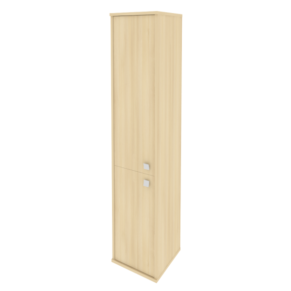 Шкаф высокий узкий левый/правый (1 низкая дверь ЛДСП, 1 средняя дверь ЛДСП) Л.СУ-1.3 Л/Пр