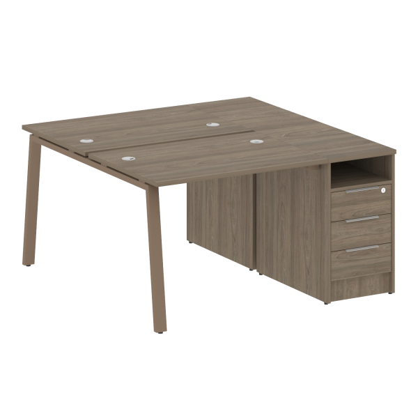 Рабочая станция на А-образном м/к с опорной тумбой БА.РС-СТП-2.1