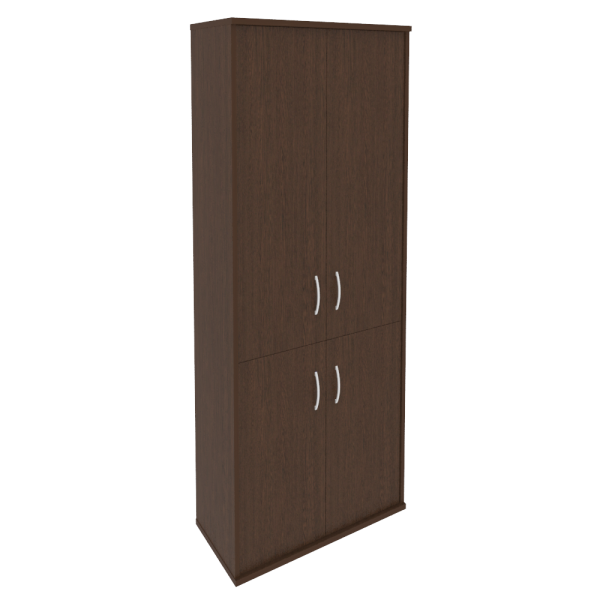 Шкаф высокий широкий (2 низкие двери ЛДСП, 2 средние двери ЛДСП) А.СТ-1.3