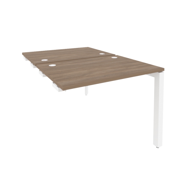 Стол-приставка двойной на П-образном м/к к опорным элем. O.MP-D.SPR-1.7