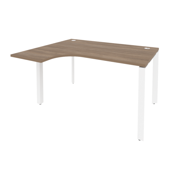 Стол эргономичный левый на П-образном м/к O.MP-SA-3L