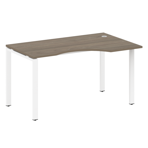 Стол криволинейный правый на П-образном м/к БП.СА-2 Пр