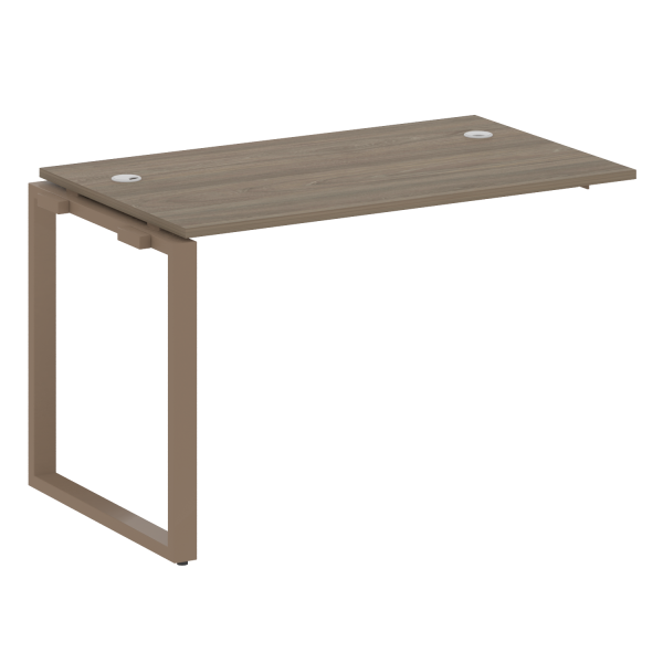 Проходной наборный элемент рабочей станции на О-образном м/к (проходная опора Б.ОСП-72, столешница, БО.ПРС-СП-1.2