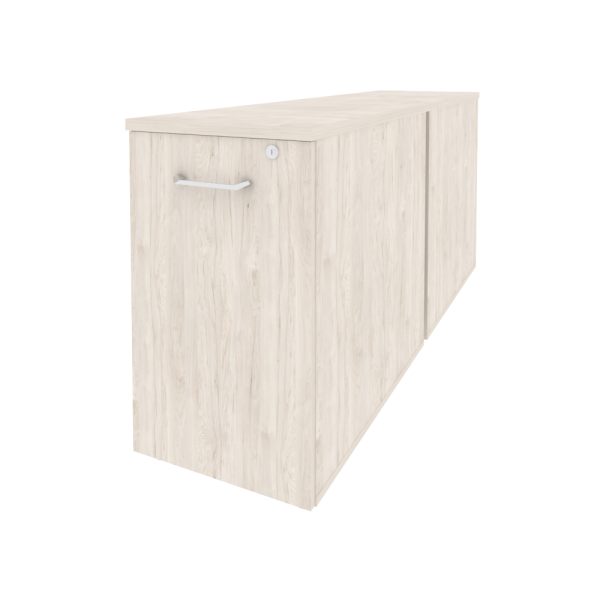 Тумба двойная низкая выдвижная приставная / опорная O.VTPO-2.8