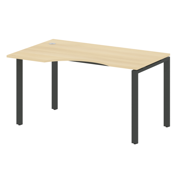 Стол криволинейный левый на П-образном м/к БП.СА-2 Л