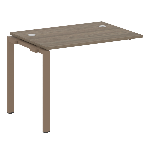 Проходной наборный элемент рабочей станции на П-образном м/к (проходная опора Б.ОСП-72, столешница, БП.ПРС-СП-1.1