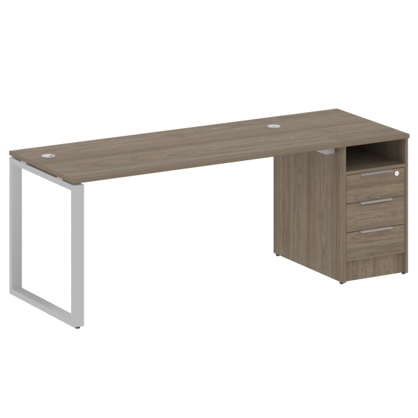 Рабочая станция на О-образном м/к с опорной тумбой БО.РС-СТП -1.4