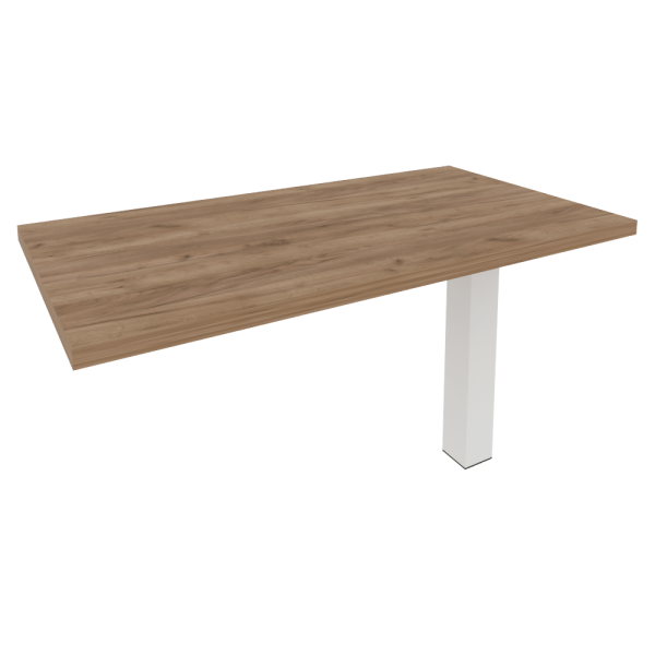 Брифинг-приставка для прямоугольного стола (опора LT-710 в комплекте) KB-5