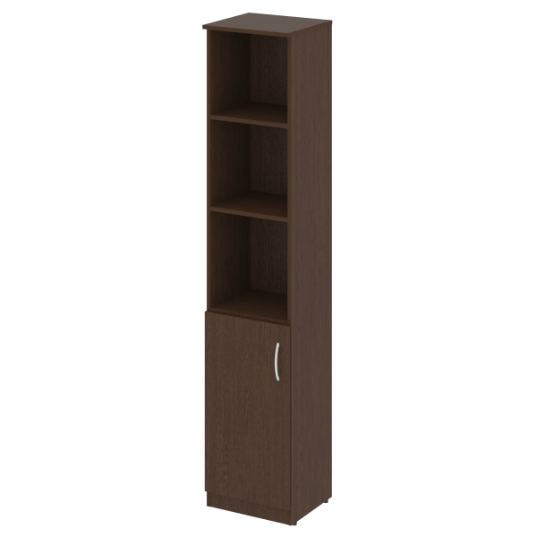 Шкаф высокий узкий (1 низкая дверь ЛДСП) В.СУ-1.1