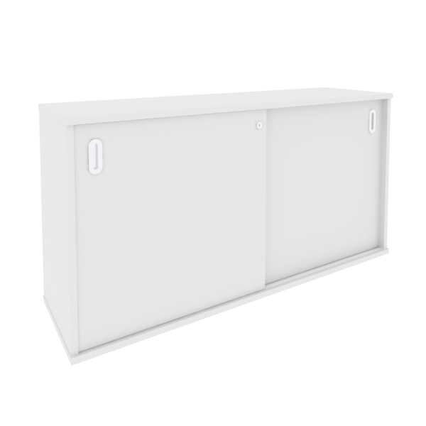 Шкаф-купе низкий (наполнение - полки) Л.ШК-3.2