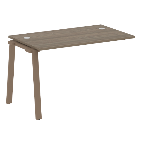 Проходной наборный элемент рабочей станции на А-образном м/к (проходная опора Б.ОСП-72, столешница, БА.ПРС-СП-1.2