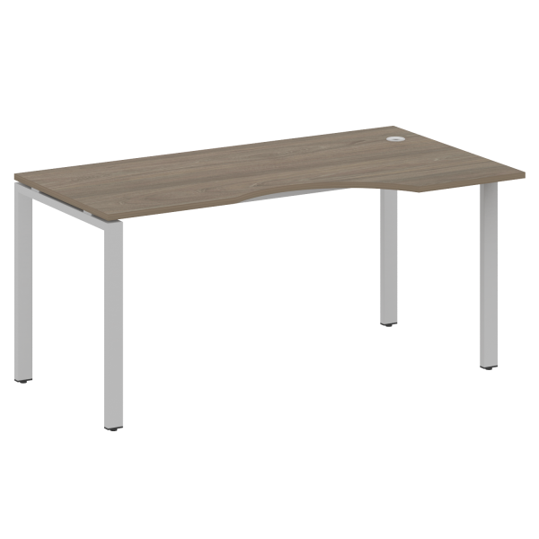 Стол криволинейный правый на П-образном м/к БП.СА-1 Пр