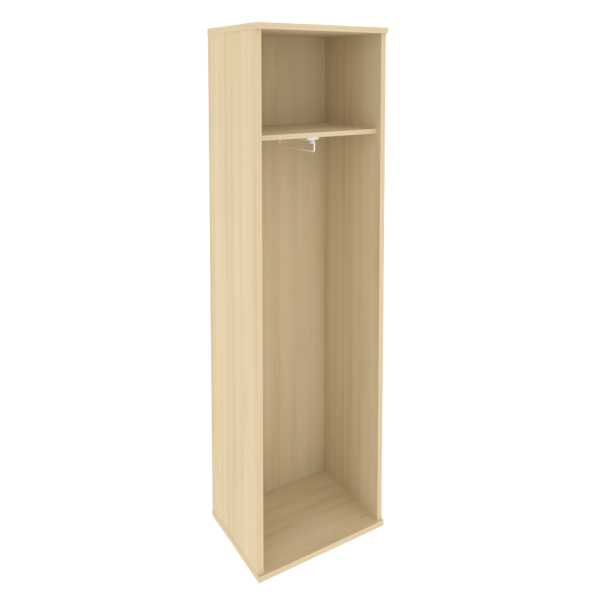 Гардероб узкий (выдвижная вешалка, левое открывание) Л.ГБ-1