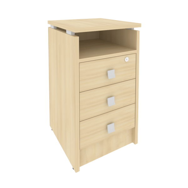 Тумба приставная (с замком) Л.ТП-4